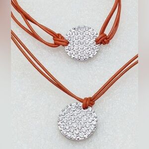 Lia Sophia Matching Pendant bracelet & necklace set